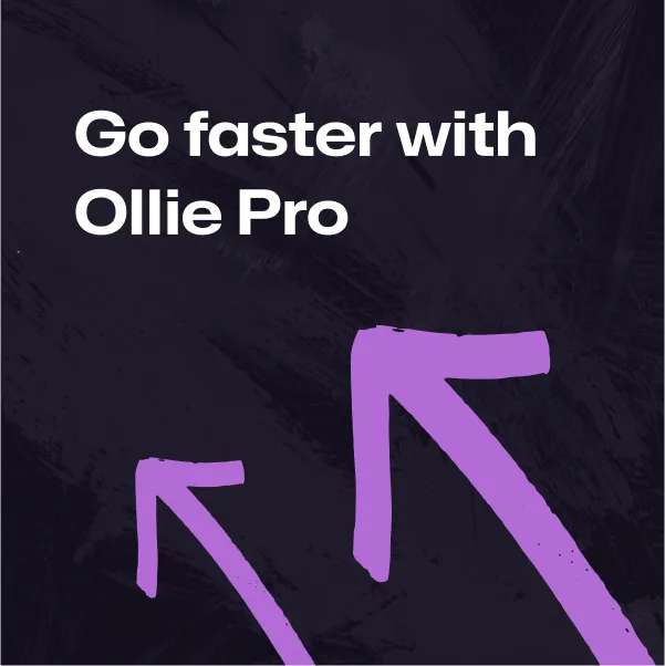 Ollie Pro 1.3.0 gets a huge boost and new features