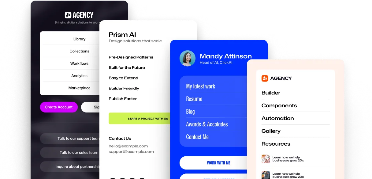 Menu frame 6