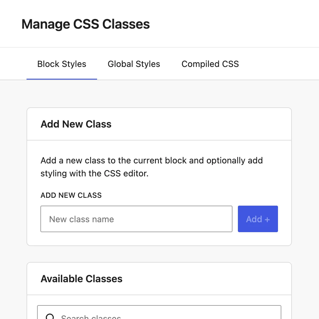Ollie extension css manager2