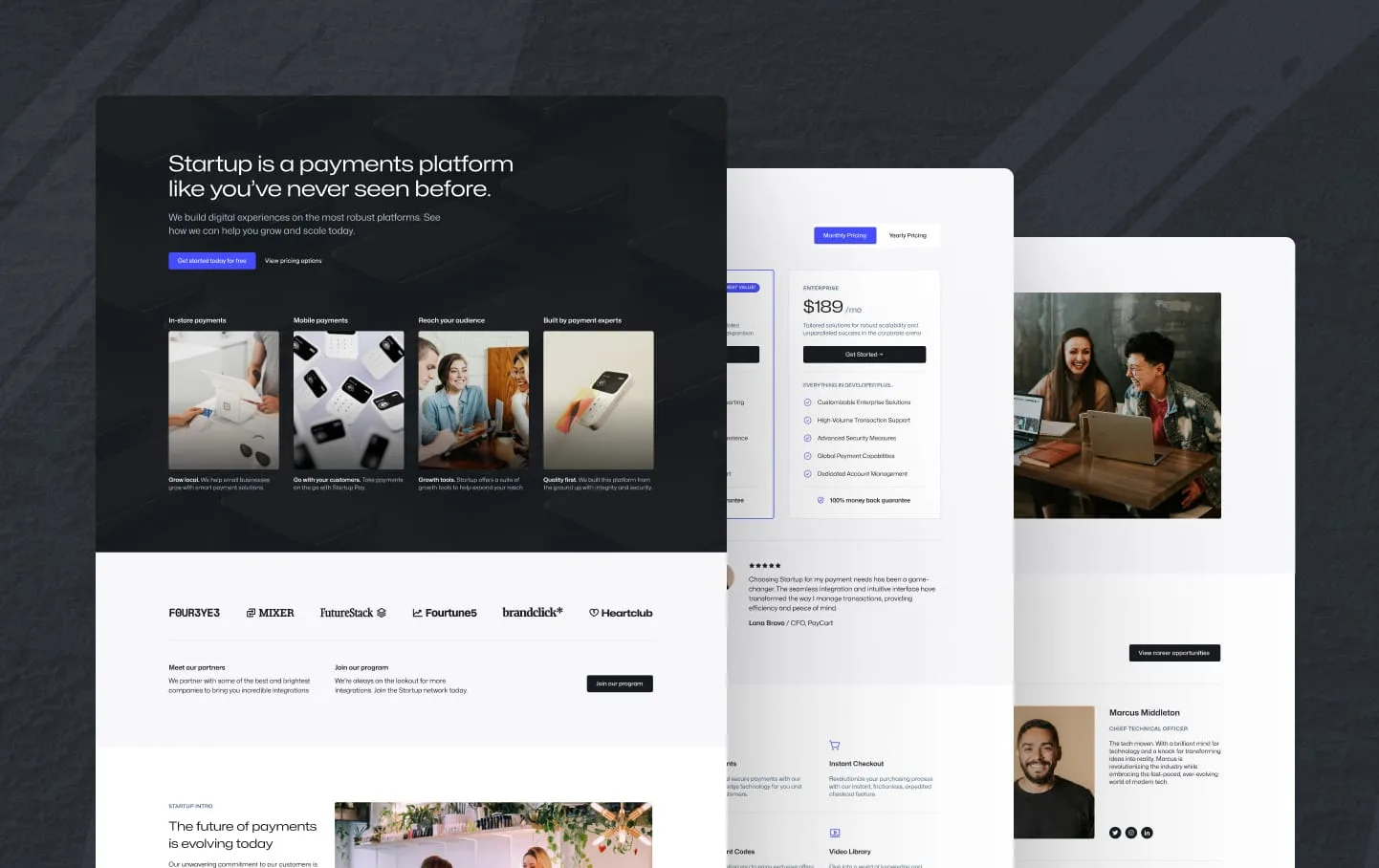 Startup pattern collection