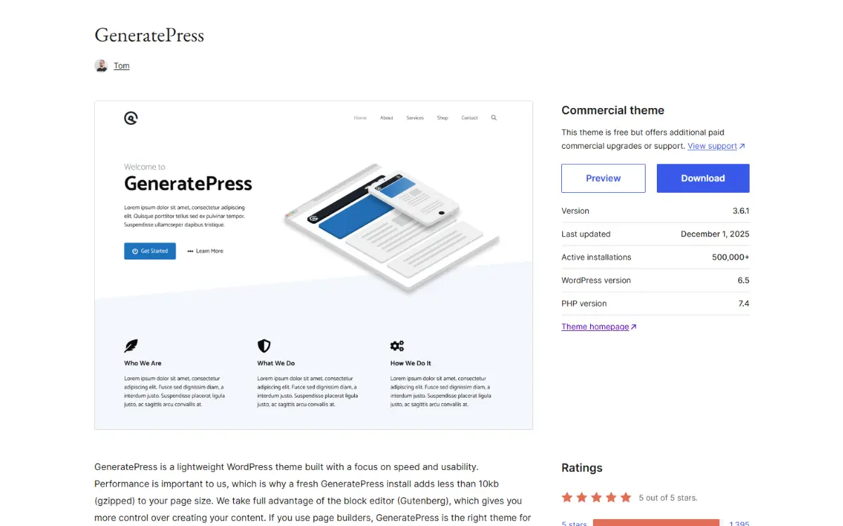 Generate press