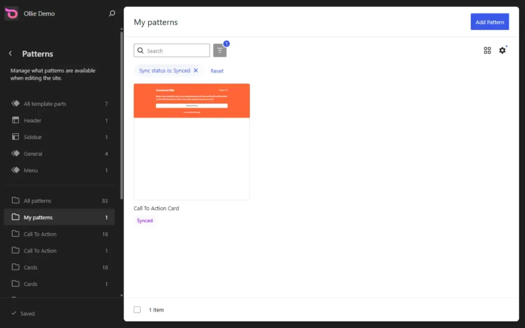 My patterns