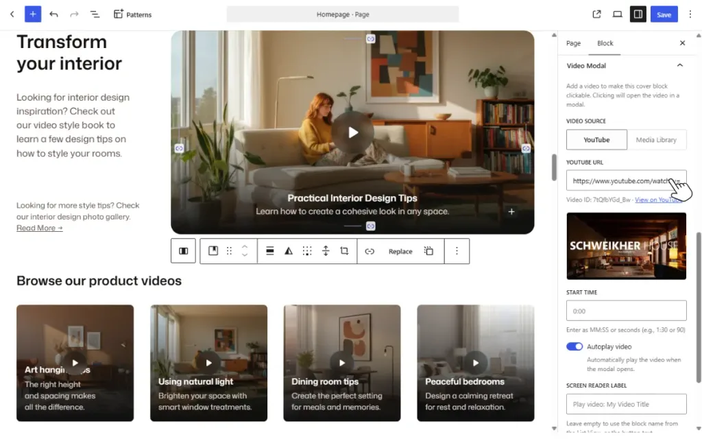 Ollie youtube embed